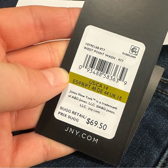 Lexington Straight Leg Jeans, Indigo Westpoint Wash - Picture 6 of 6